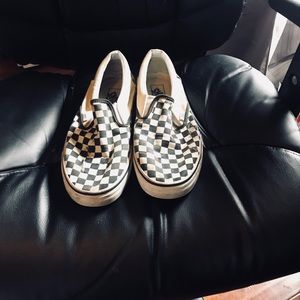 Slip on Checkered Vans